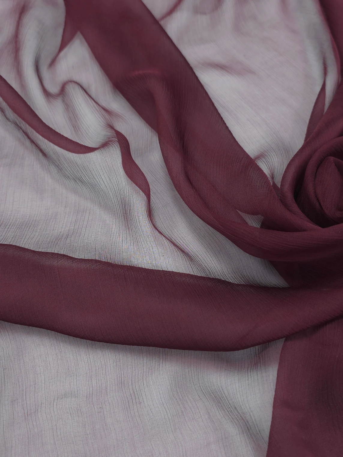 Mousse de matase naturala Burgundy Velvet